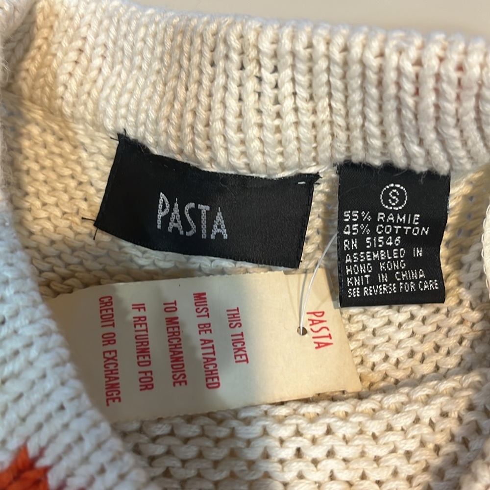 Pasta  pullover sweater - Picture 2 of 4